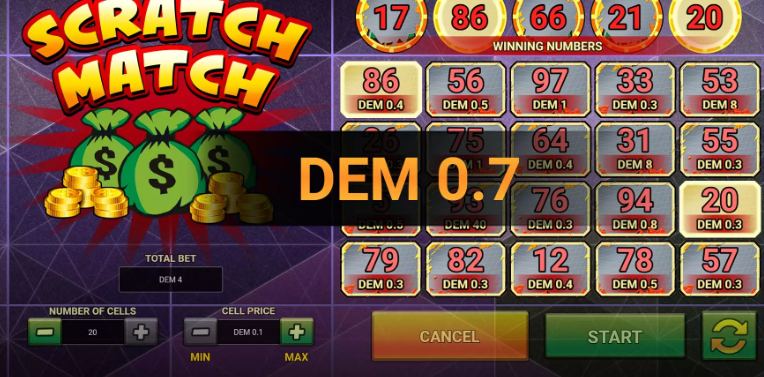 Scratch Match Raspadinhas e Emoções em Cada Jogada!
